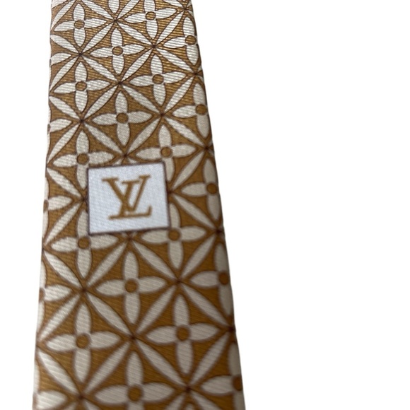 Louis Vuitton Paris Men’s Neck Tie 57 X 4 inches Made in Italy 100% Silk - Picture 6 of 7